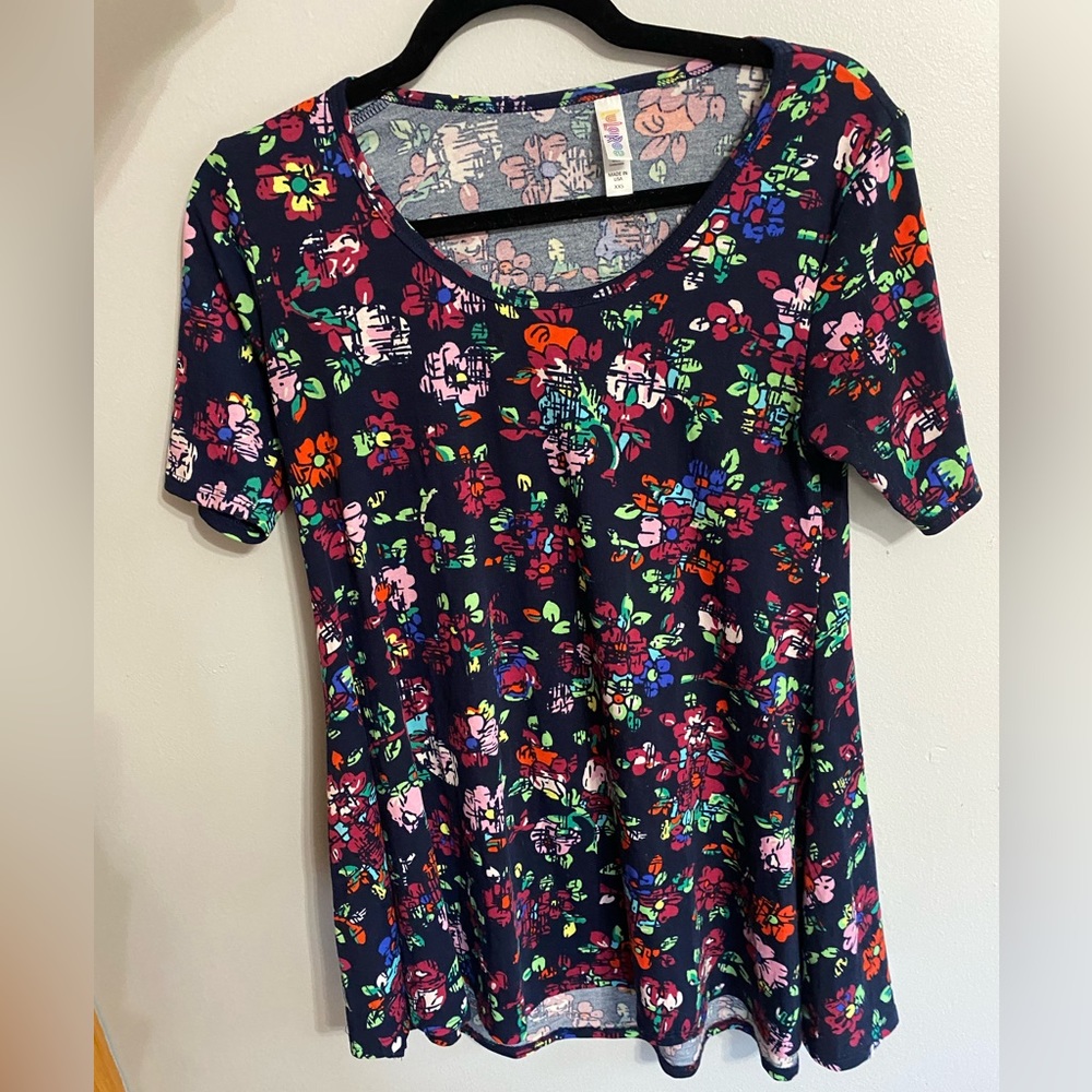 LuLaRoe Floral Tunic Top